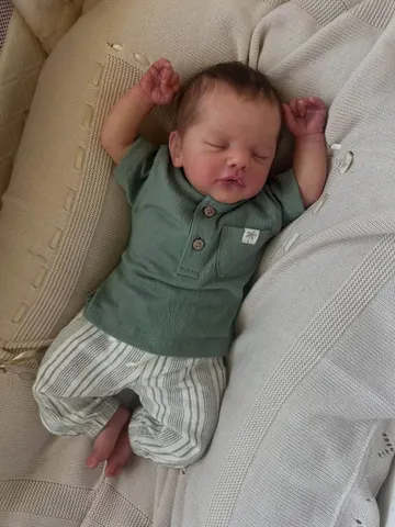 Moon Sleeping Reborn Doll silicone reborn baby doll