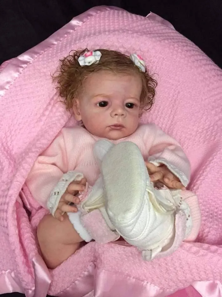 Sienna Full Body Silicone Reborn silicone reborn baby doll, photo 1 of 4