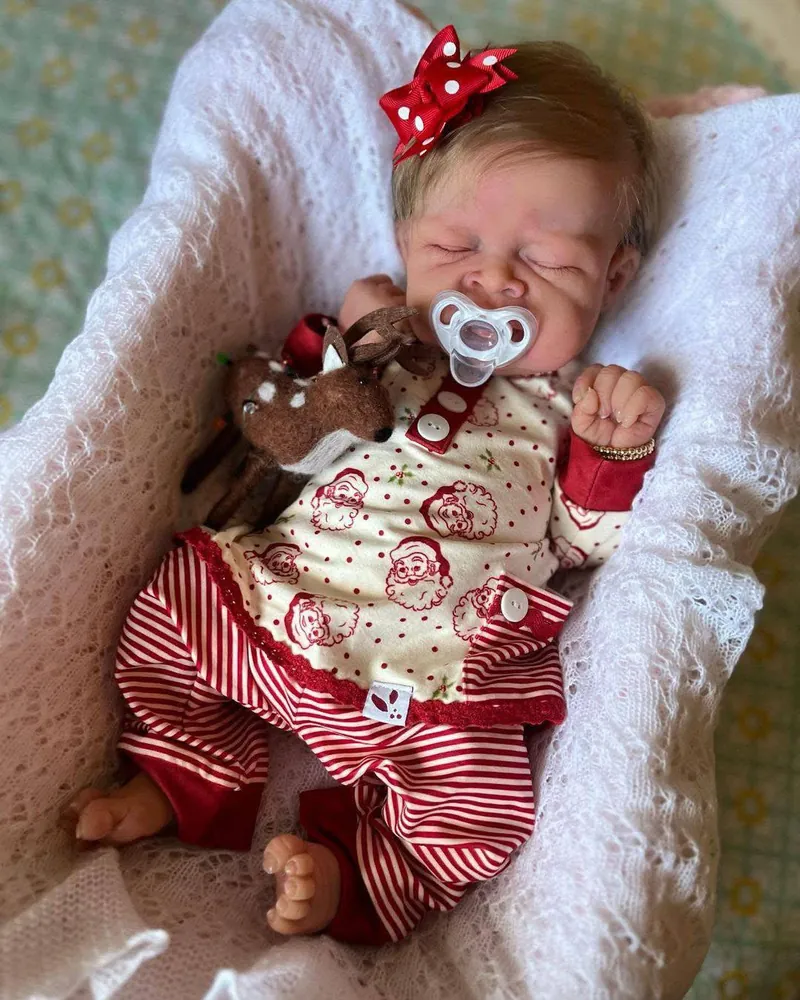 Tessa Sleeping Silicone Doll silicone reborn baby doll, photo 1 of 5