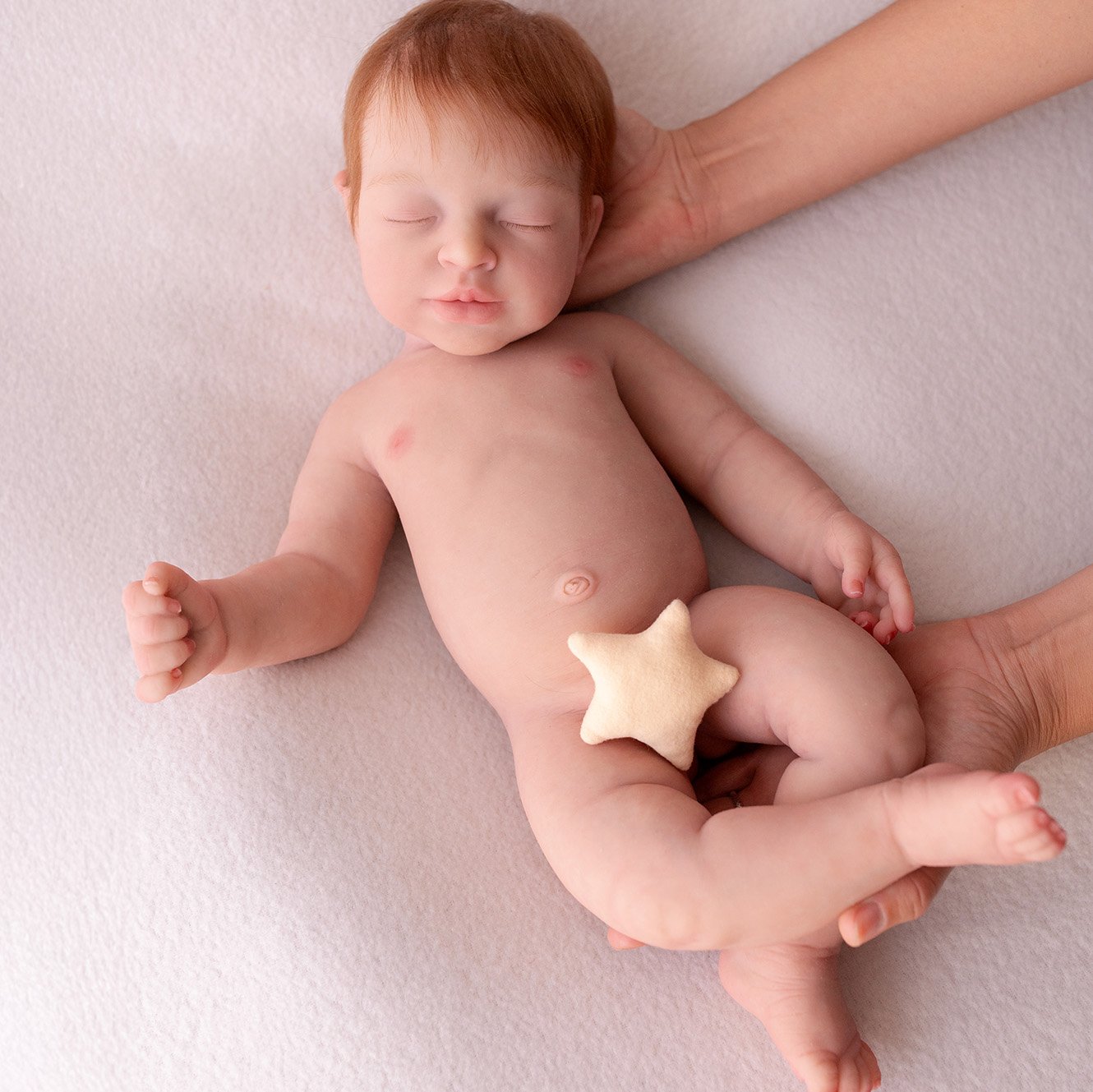 Galilee realistic silicone reborn baby girl doll by Coco Reborn